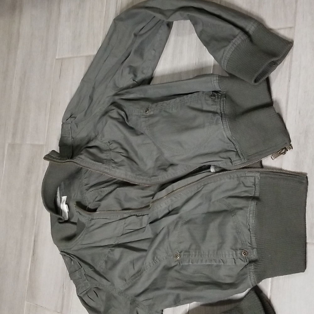 Olive green jacket